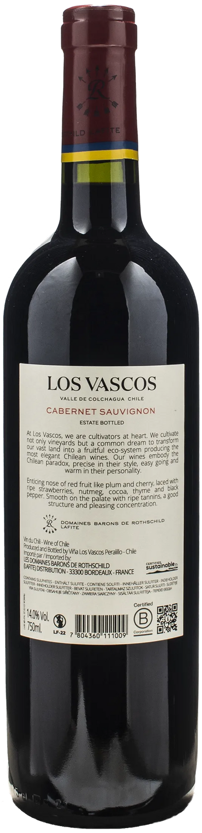 Los Vascos Cabernet Sauvignon 2022