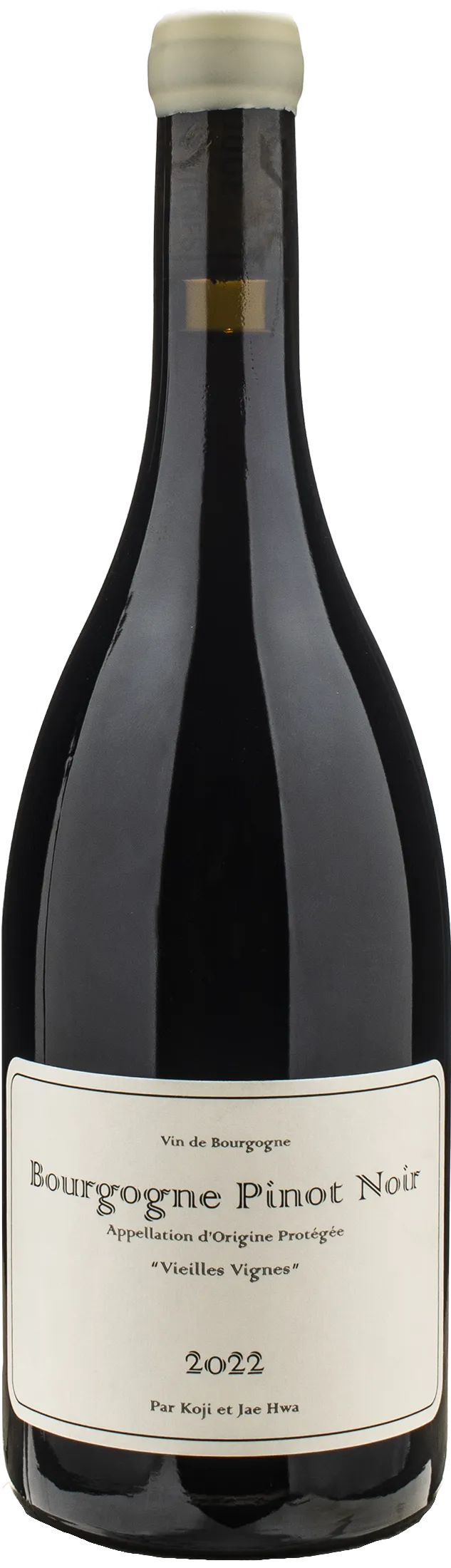 Lou Dumont Koji Nakada Bourgogne Pinot Noir Vieilles Vignes Etichetta Bianca 2022