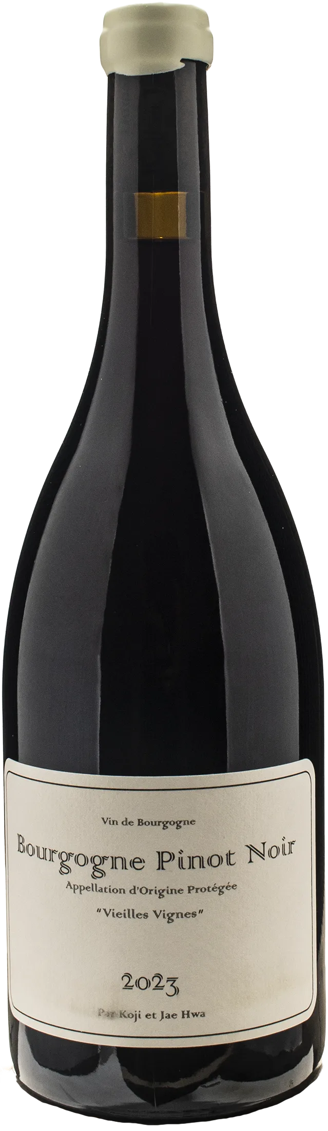 Lou Dumont Koji Nakada Bourgogne Pinot Noir Vieilles Vignes Etichetta Bianca 2023