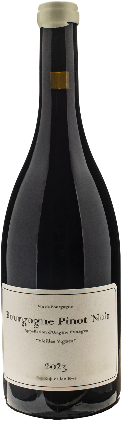 Lou Dumont Koji Nakada Bourgogne Pinot Noir Vieilles Vignes Etichetta Bianca 2023