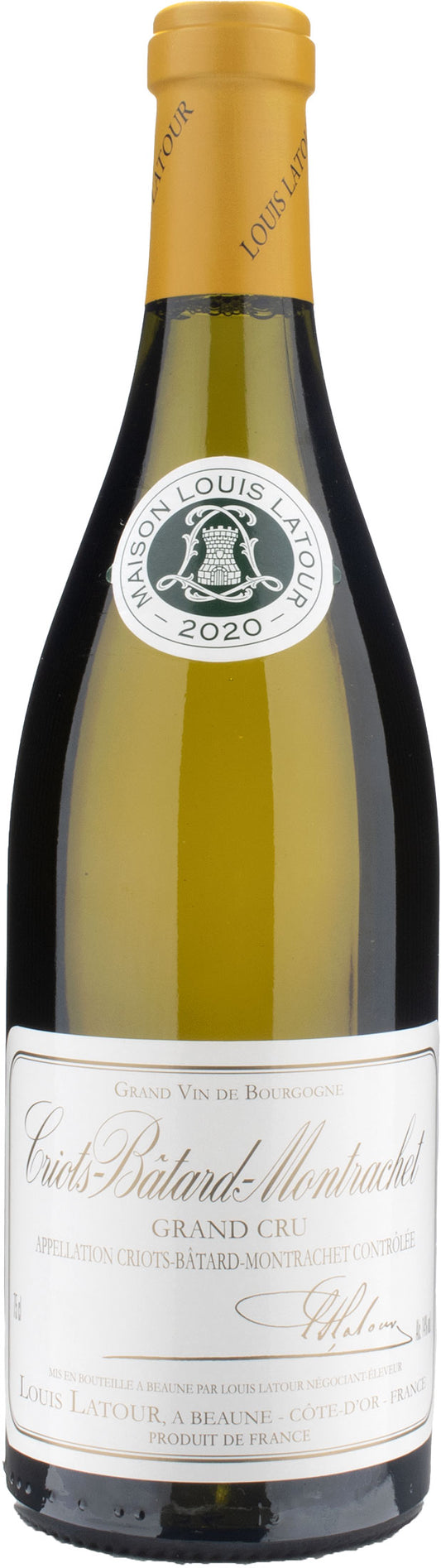 Louis Latour Criots Batard Montrachet Grand Cru 2020