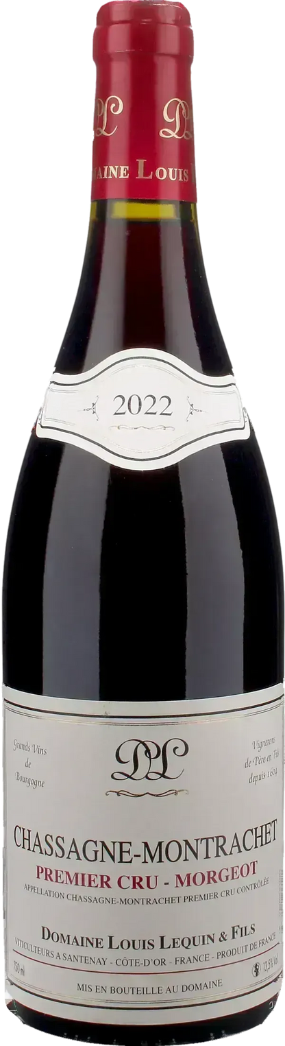 Louis Lequin & Fils Chassagne Montrachet Rouge 1er Cru Morgeot 2022
