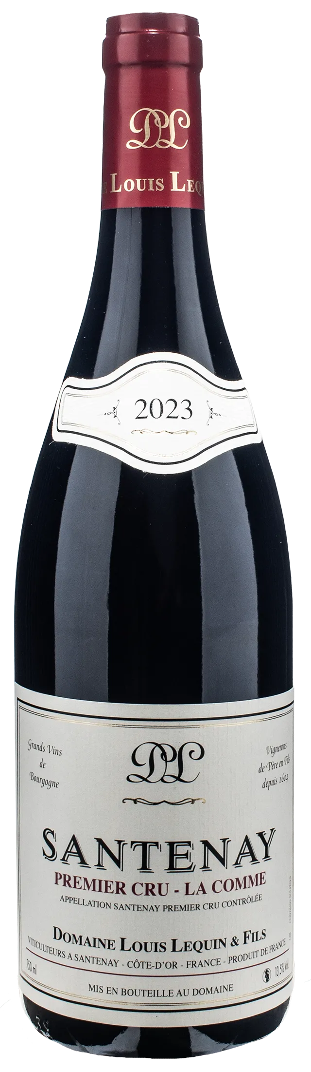 Louis Lequin & Fils Santenay Rouge 1er Cru La Comme 2023