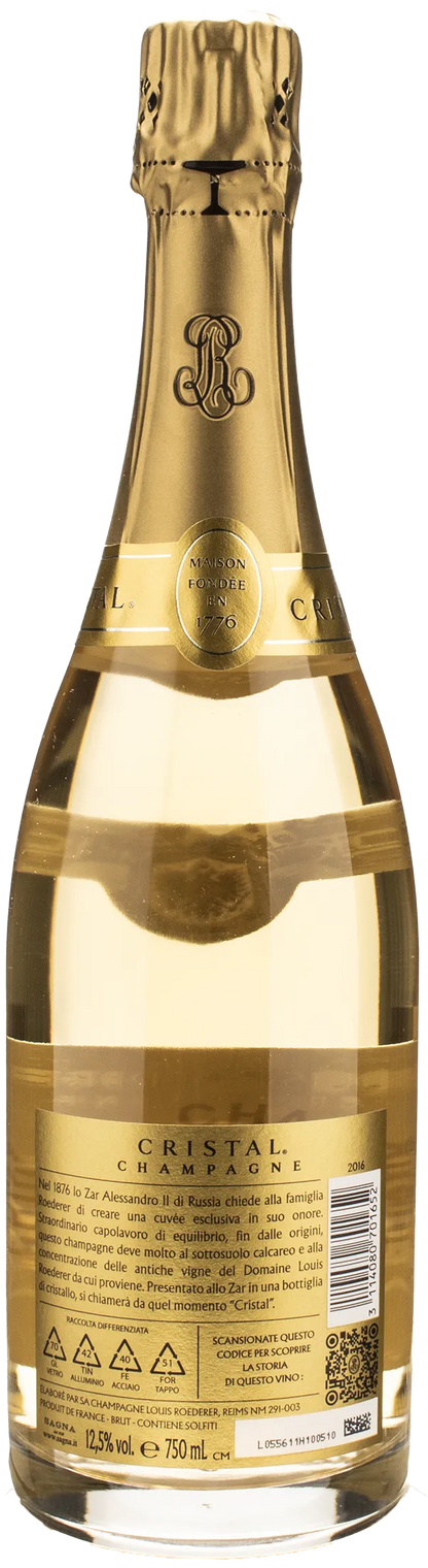 Louis Roederer Champagne Cristal 2016 | XtraWine Louis Roederer Champagne Cristal 2016 | XtraWine