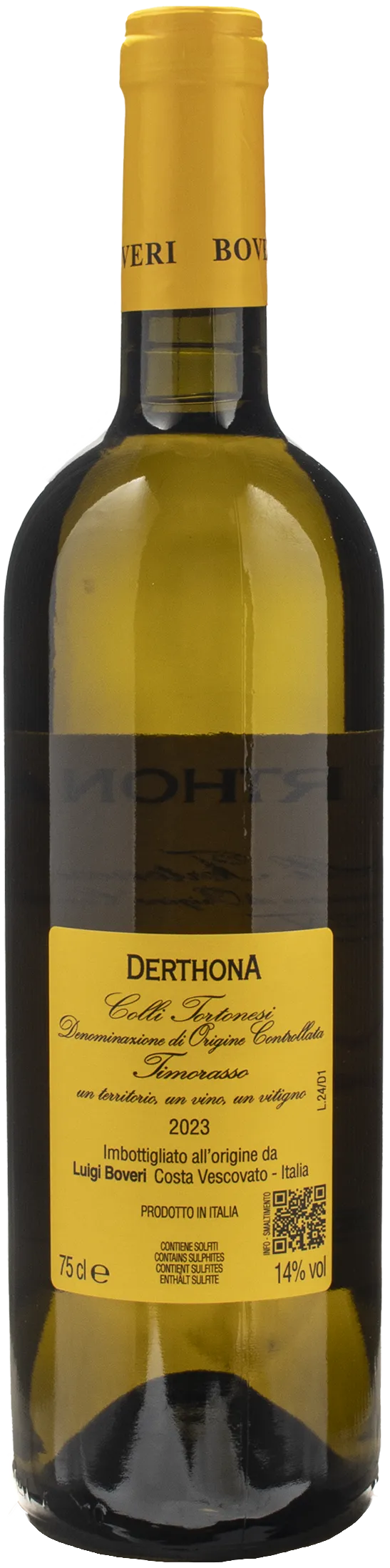 Luigi Boveri Derthona Timorasso 2023