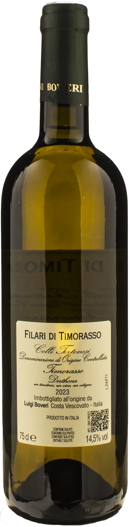 Luigi Boveri Filari di Timorasso 2023