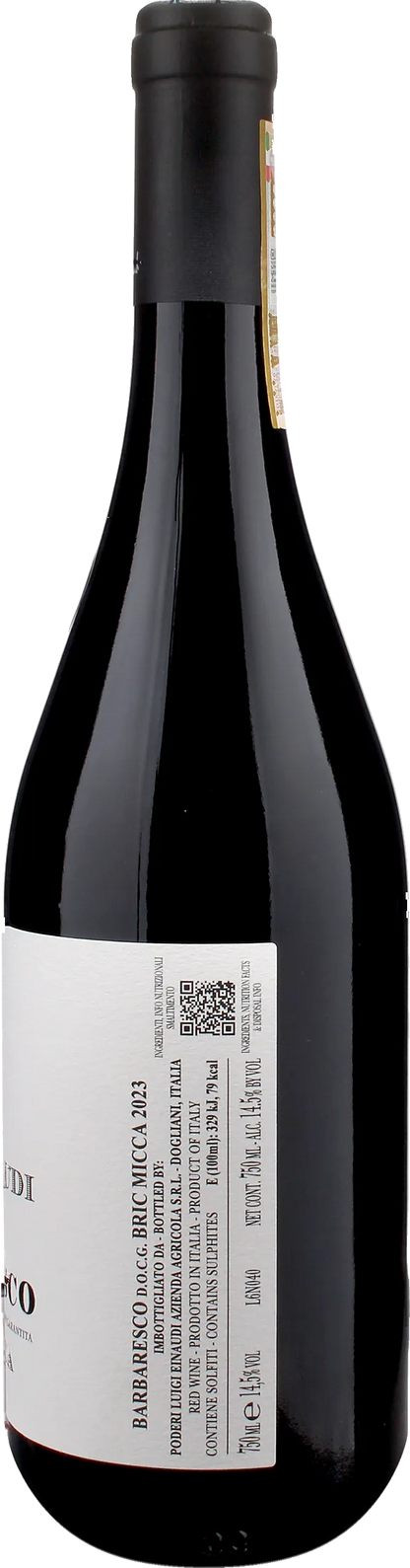 Luigi Einaudi Barbaresco Bric Micca 2023