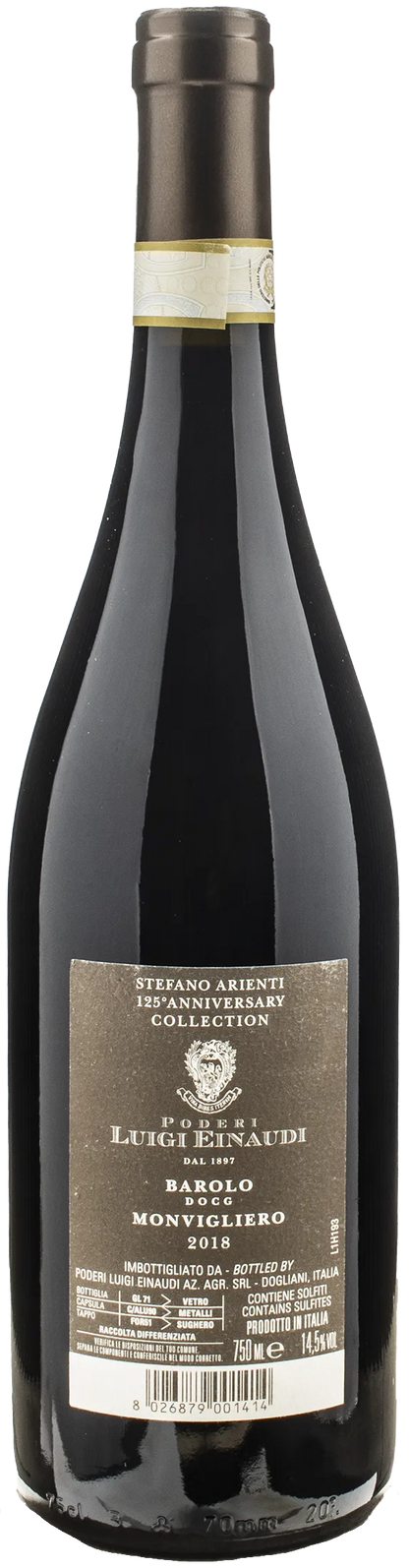 Luigi Einaudi Barolo Monvigliero 2018