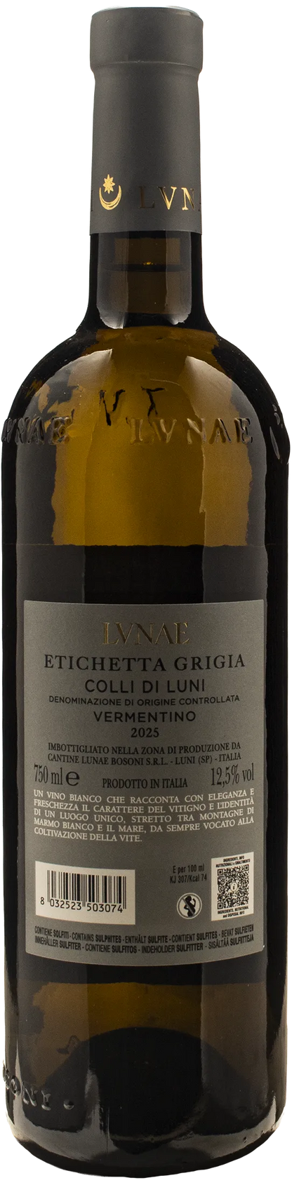 Lunae Bosoni Colli di Luni Vermentino Etichetta Grigia Lvnae 2025
