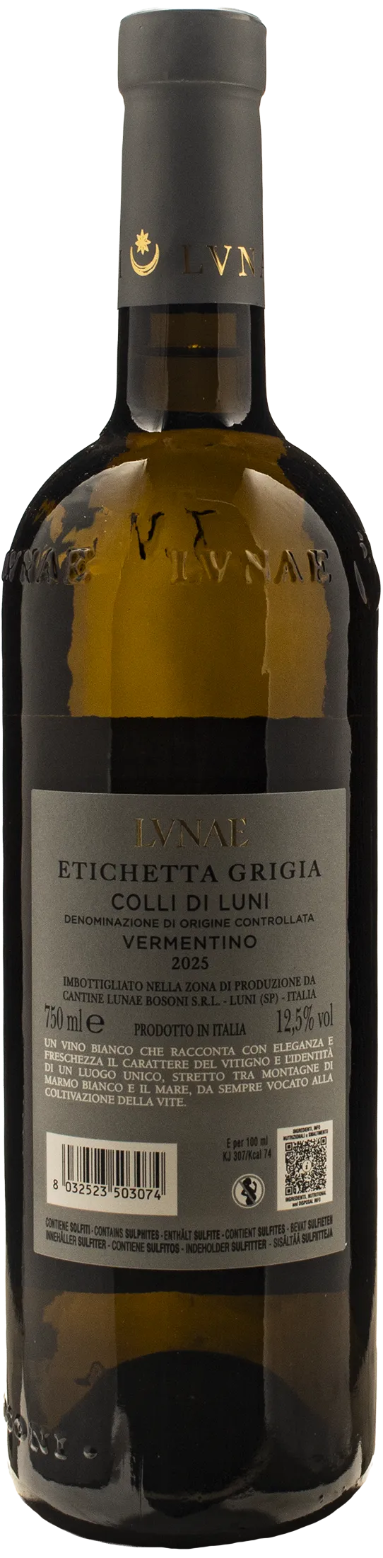 Lunae Bosoni Colli di Luni Vermentino Etichetta Grigia Lvnae 2025