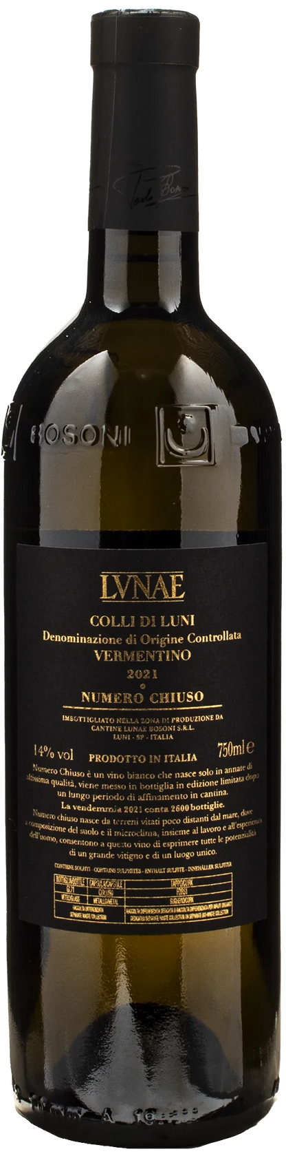 Lunae Bosoni Colli di Luni Vermentino Numero Chiuso 2021