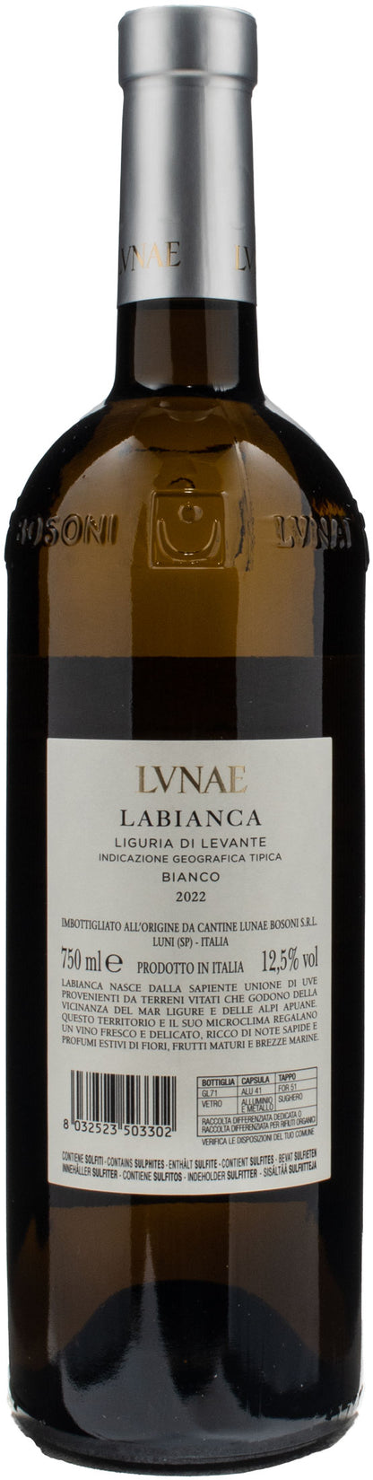 Lunae Bosoni Liguria di Levante Bianco Labianca 2022