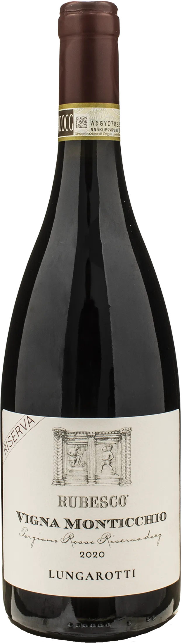 Lungarotti Torgiano Rosso Riserva Rubesco Vigna Monticchio 2020