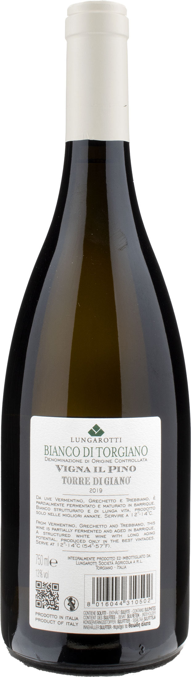Lungarotti Torre di Giano Vigna il Pino 2019