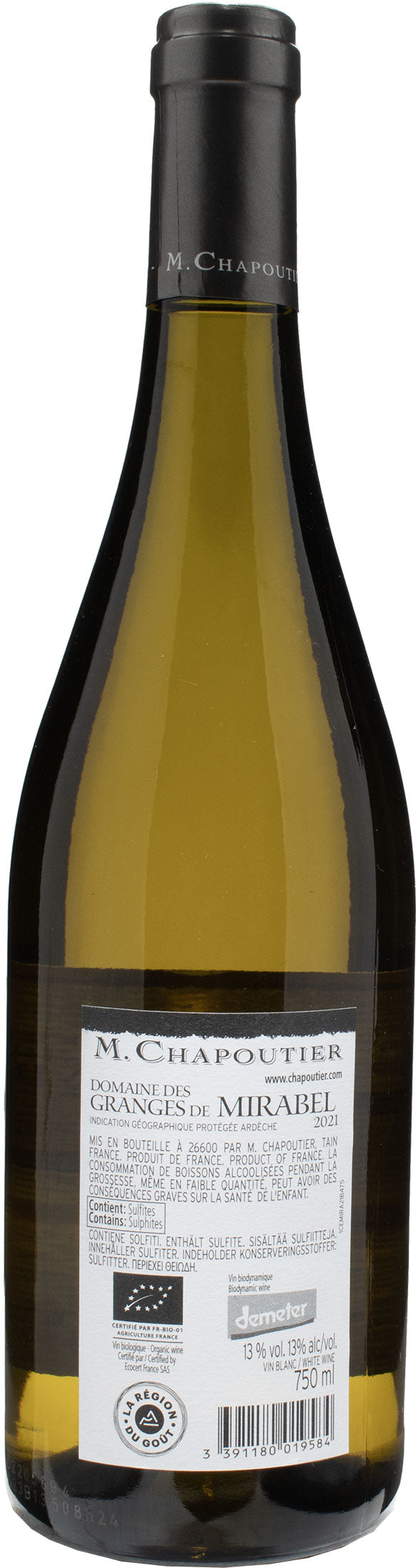 M. Chapoutier Domaine des Granges de Mirabel 2021