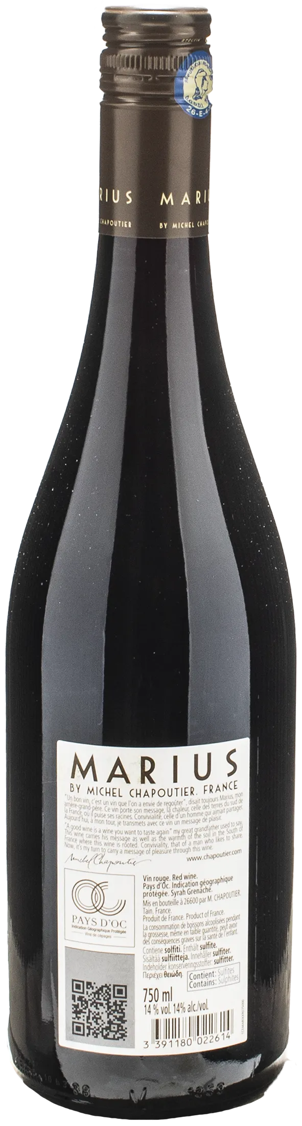 M. Chapoutier Marius Rouge 2023