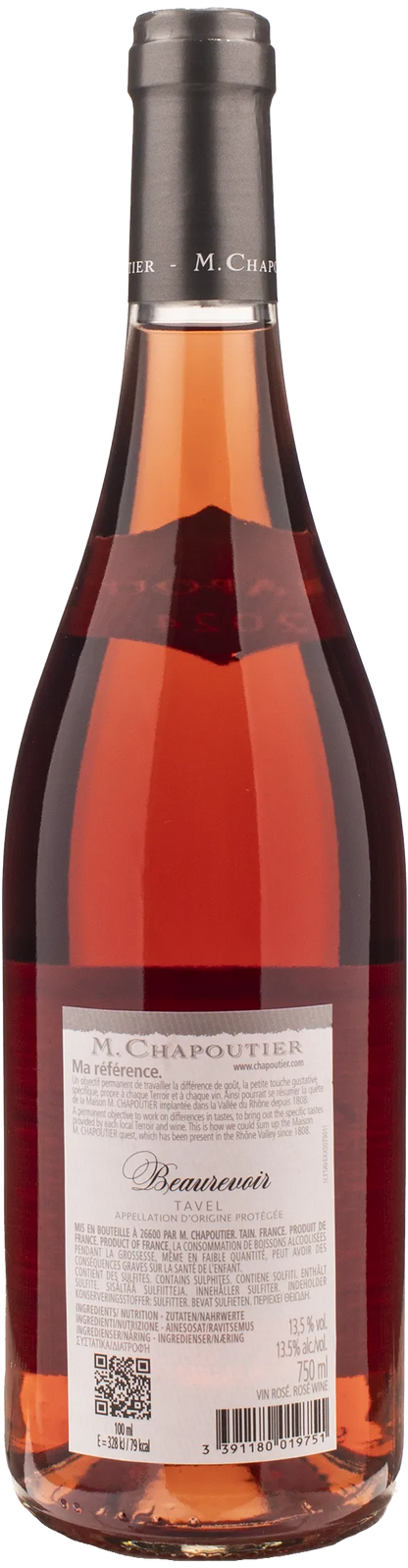 M. Chapoutier Tavel Beaurevoir Rosè 2024