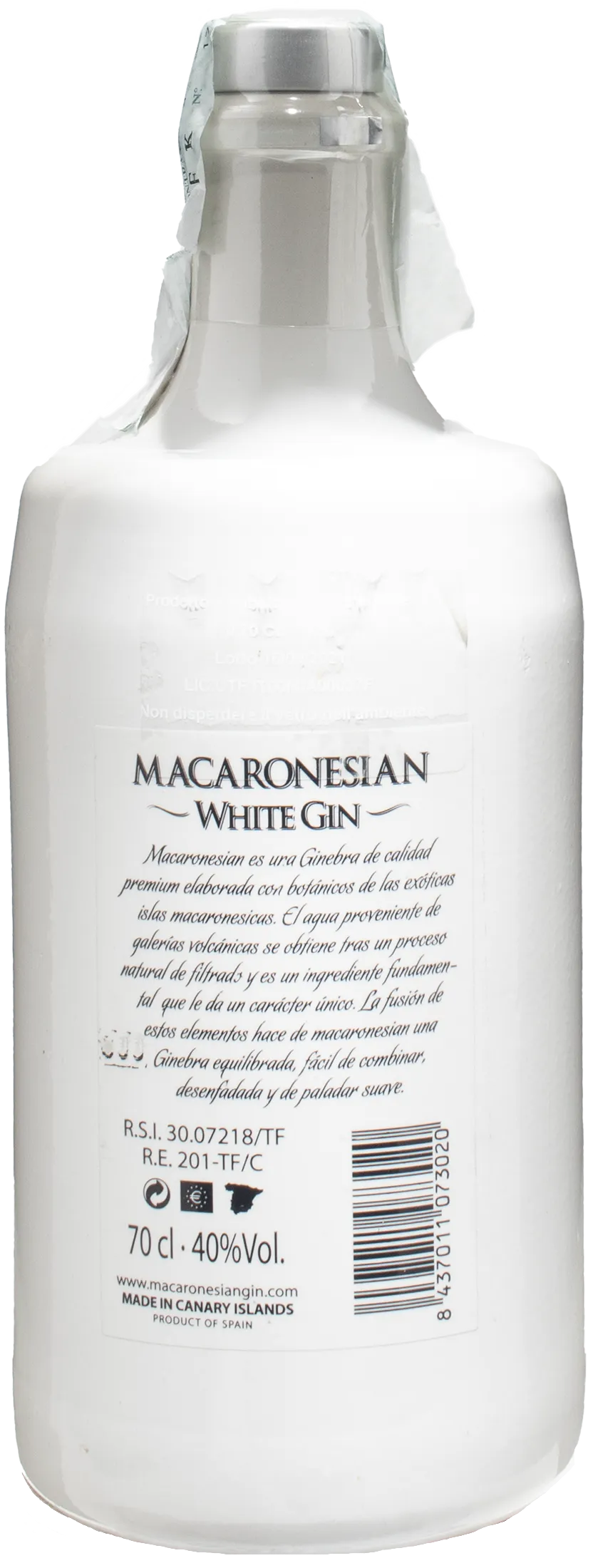 Macaronesian White Gin Tenerife