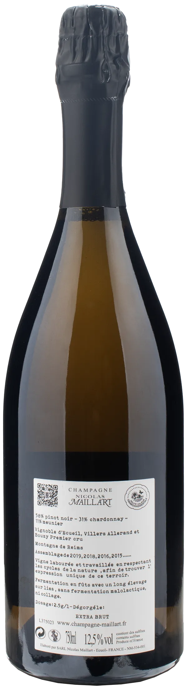Maillart Champagne 1er Cru Platine Extra Brut