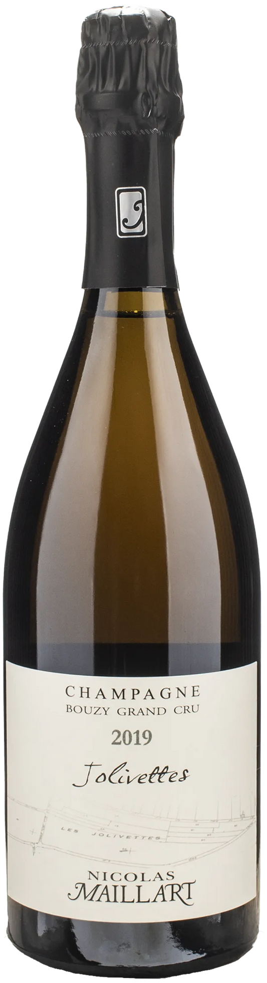 Nicolas Maillart Champagne Grand Cru Pinot Noir Bouzy Jolivettes Extra Brut 2019