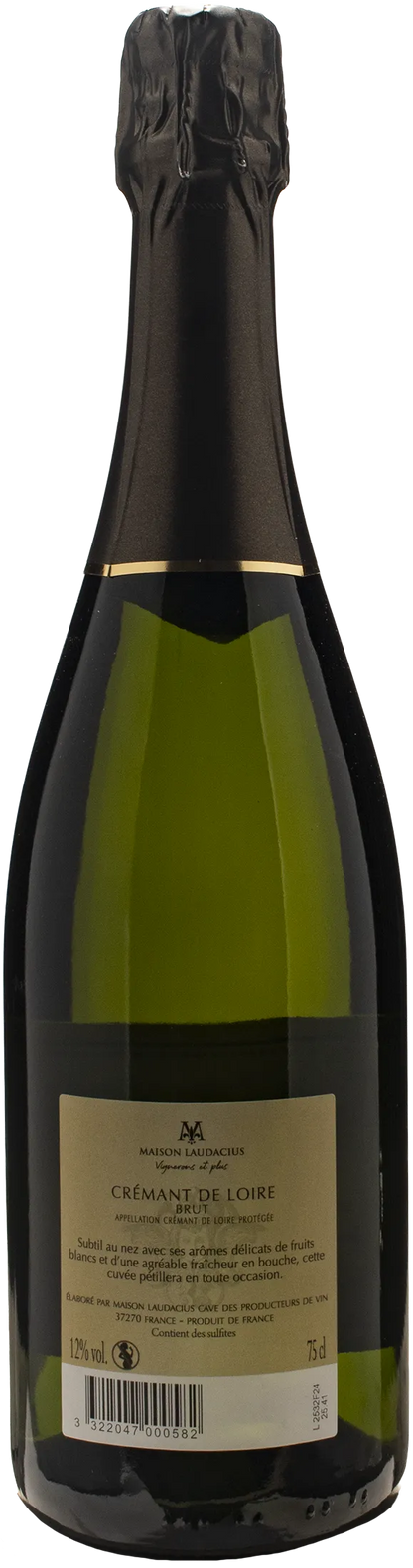 Maison Laudacius Gabrielle d'Estrees Cremant de Loire Brut