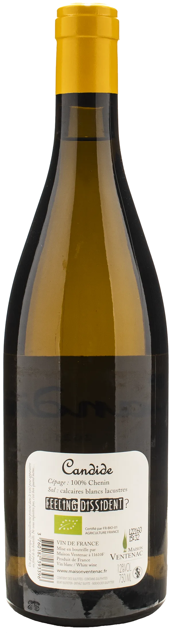 Maison Ventenac Candide Chenin 2021