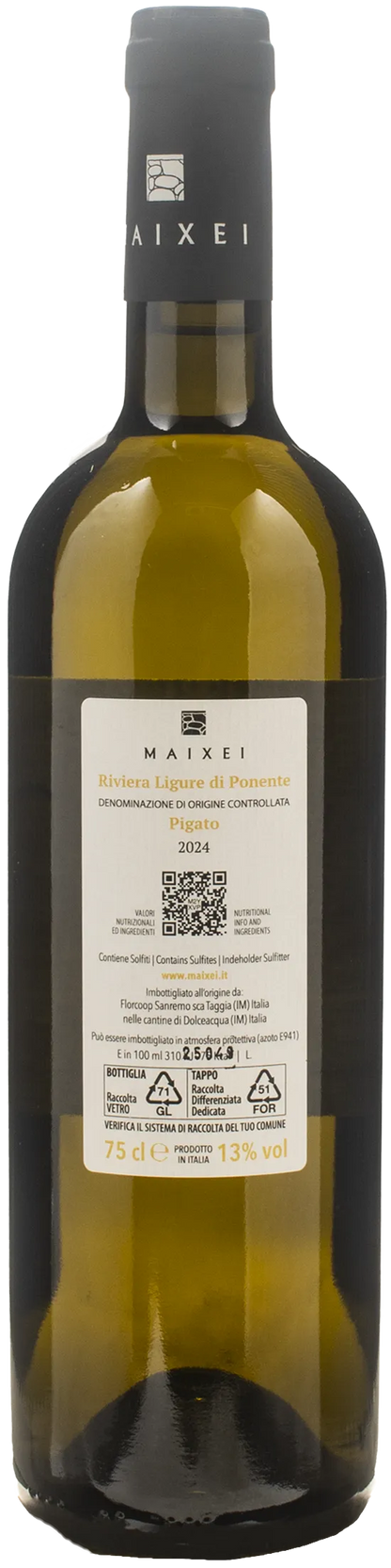Maixei Riviera Ligura Ponente Pigato 2024