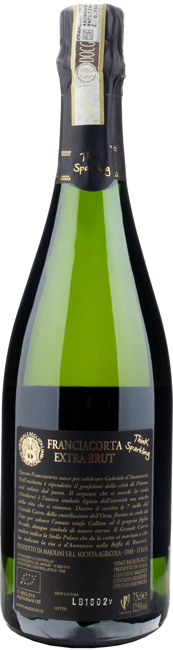 Majolini Franciacorta Disobbedisco Extra Brut