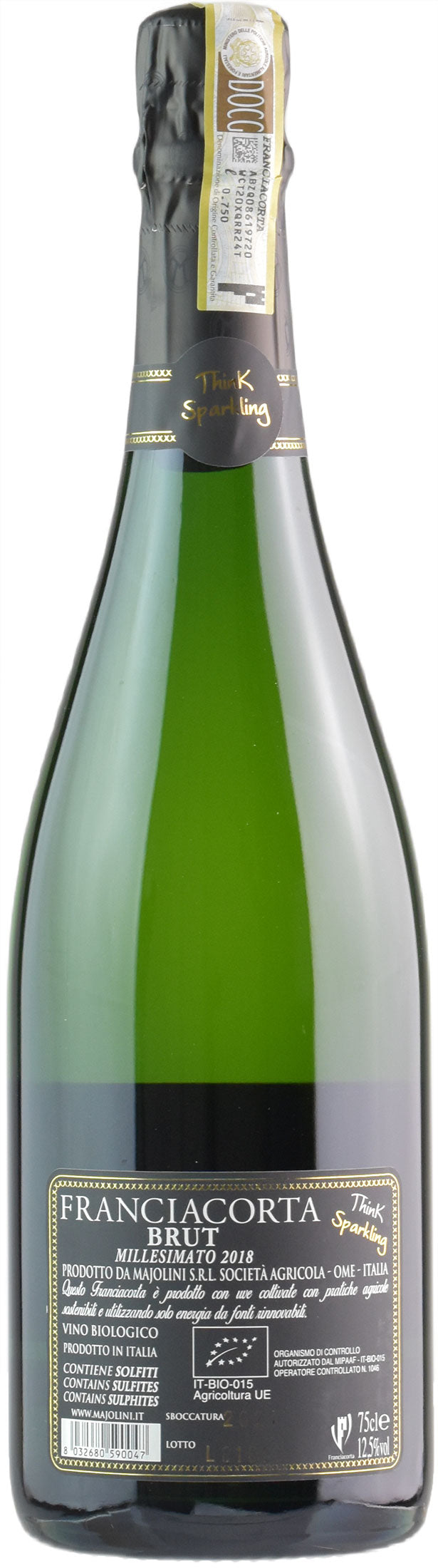 Majolini Franciacorta Electo Brut Millesimato 2018