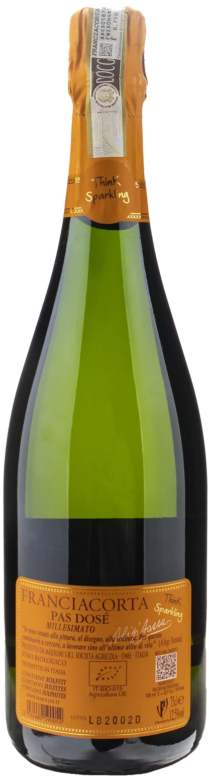 Majolini Franciacorta Pas Dosé "Aligi Sassu" Millesimato 2020