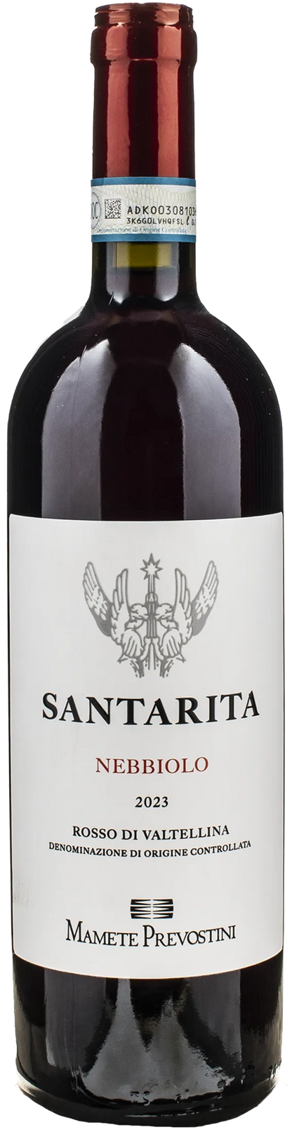 Mamete Prevostini Nebbiolo Rosso di Valtellina Santarita 2023