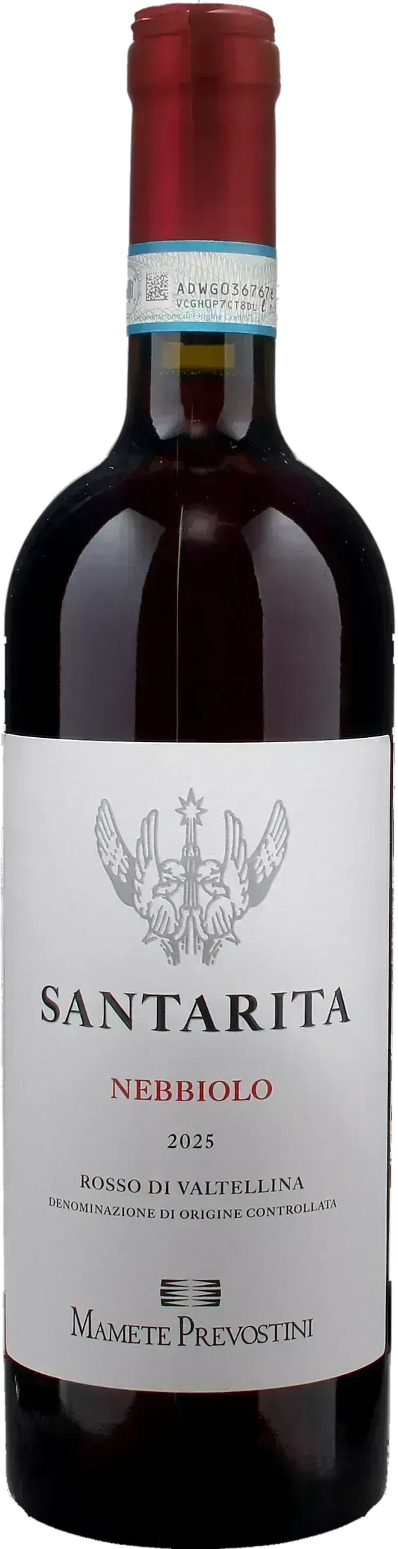 Mamete Prevostini Rosso di Valtellina Nebbiolo Santarita 2025