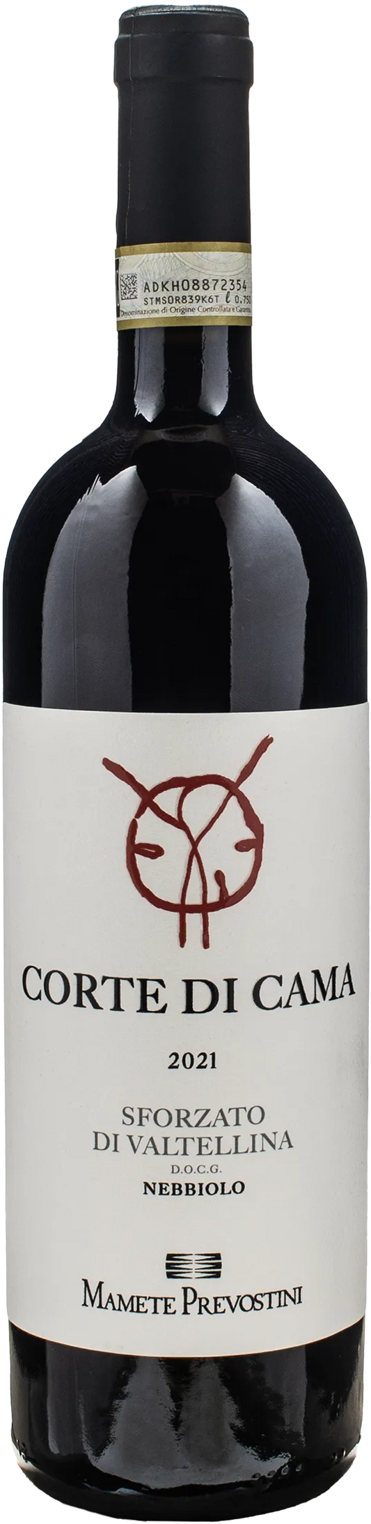 Mamete Prevostini Sforzato Di Valtellina Nebbiolo Corte di Cama 2021