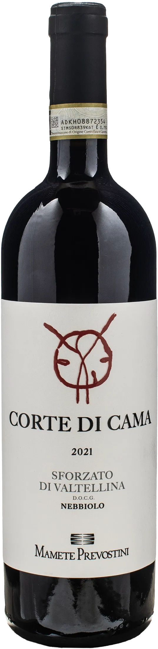 Mamete Prevostini Sforzato Di Valtellina Nebbiolo Corte di Cama 2021