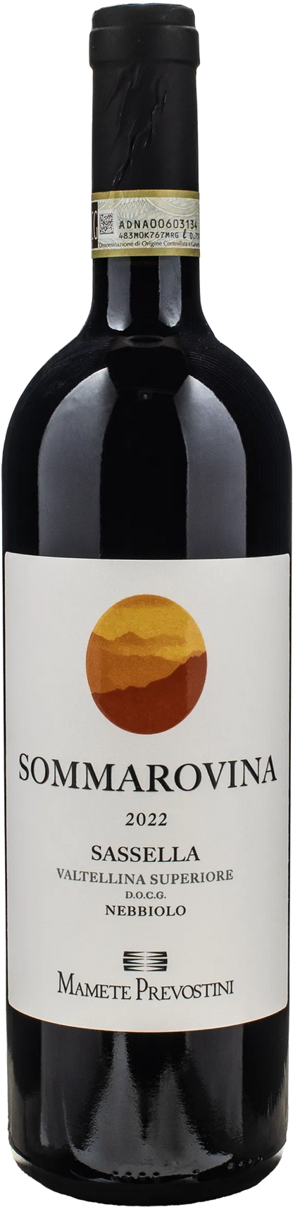 Mamete Prevostini Valtellina Superiore Sassella Sommarovina Nebbiolo 2022
