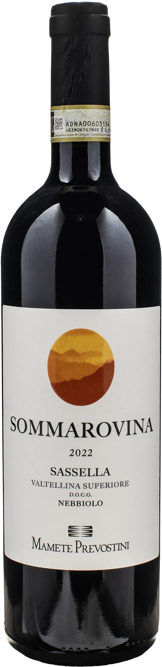 Mamete Prevostini Valtellina Superiore Sassella Sommarovina Nebbiolo 2022