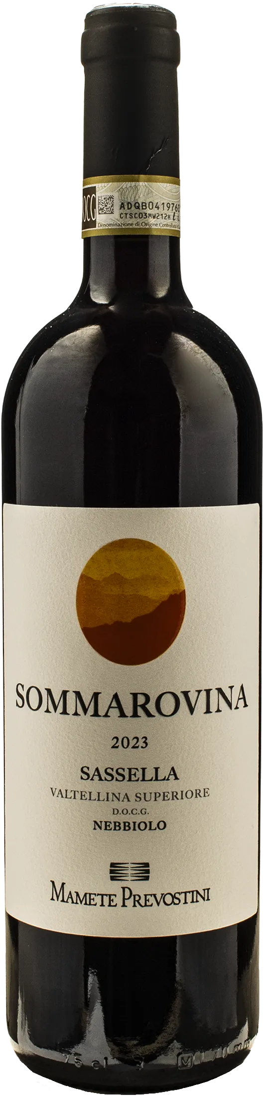 Mamete Prevostini Valtellina Superiore Sassella Sommarovina Nebbiolo 2023