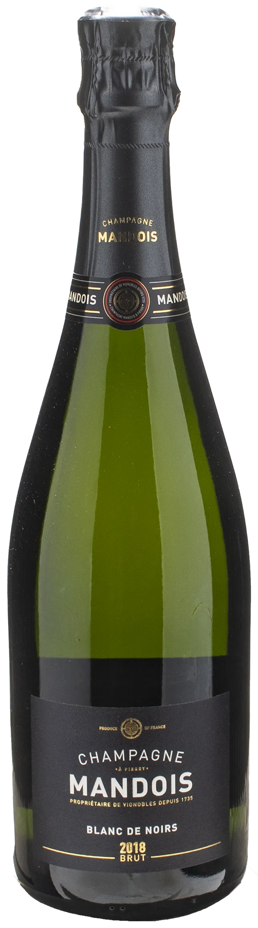 Mandois Champagne Blanc de Noir Brut Millesime 2018