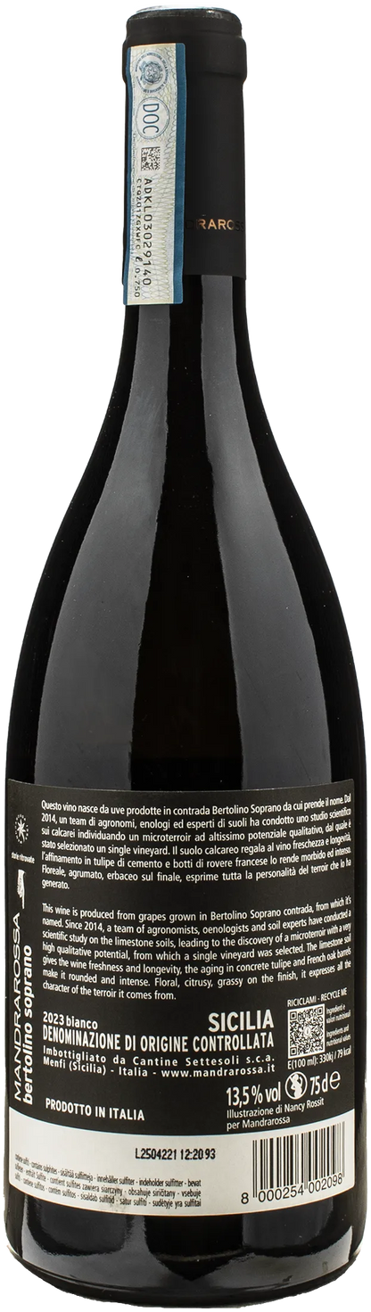 Mandrarossa Bertolino Soprano 2023