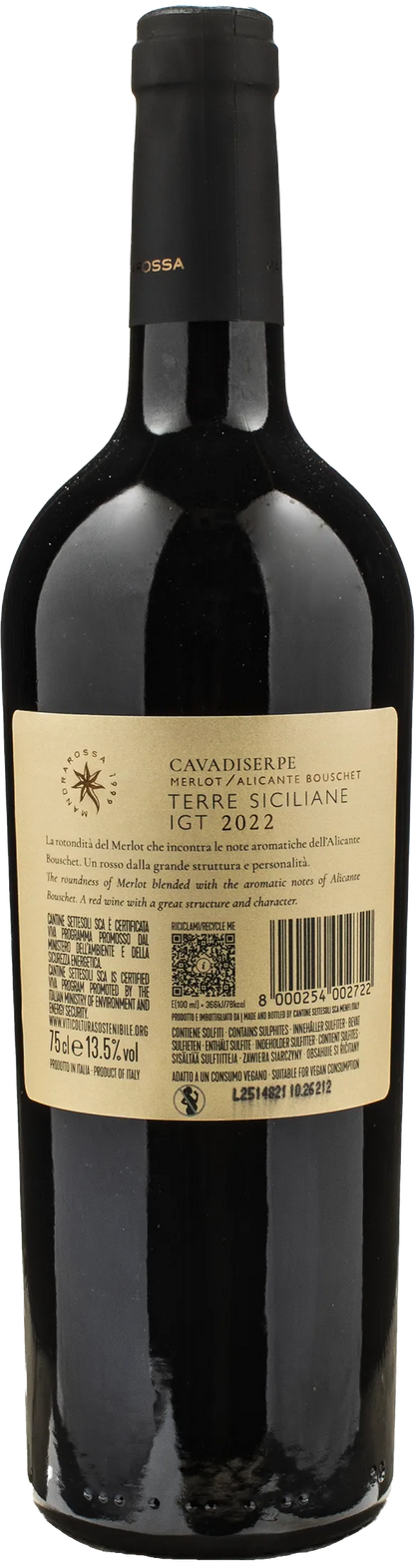 Mandrarossa Cavadiserpe 2022