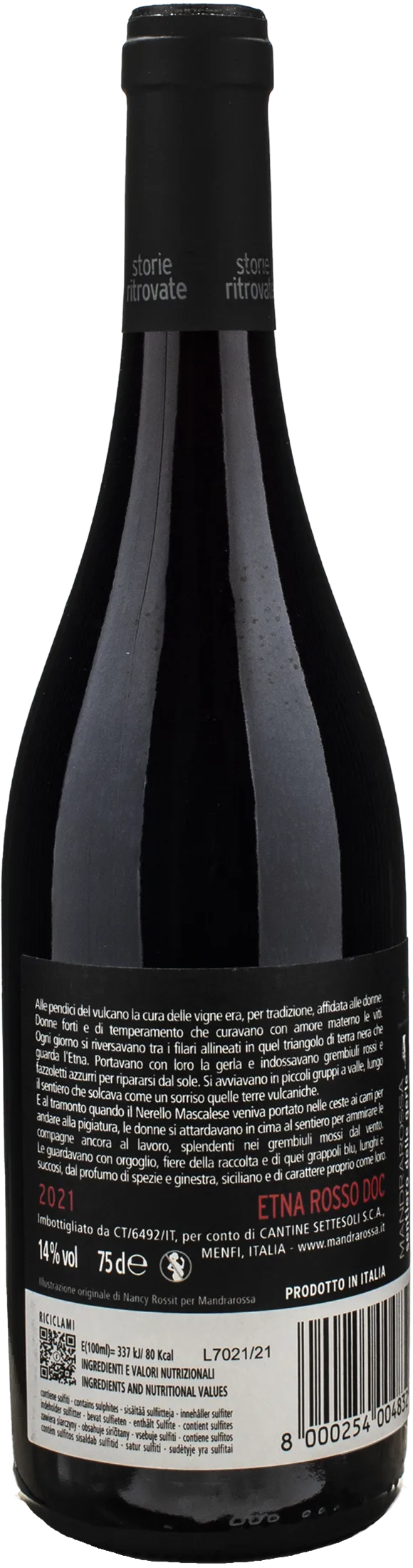 Mandrarossa Etna Rosso Sentiero delle Gerle 2021