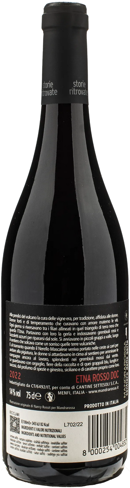 Mandrarossa Etna Rosso Sentiero delle Gerle 2022
