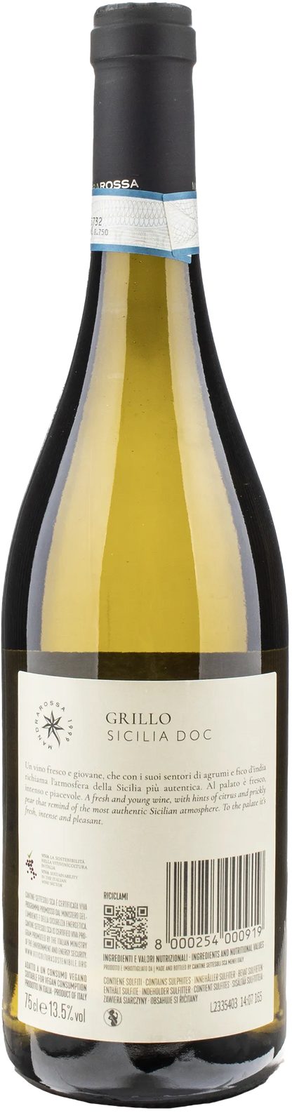 Mandrarossa Sicilia Grillo 2023