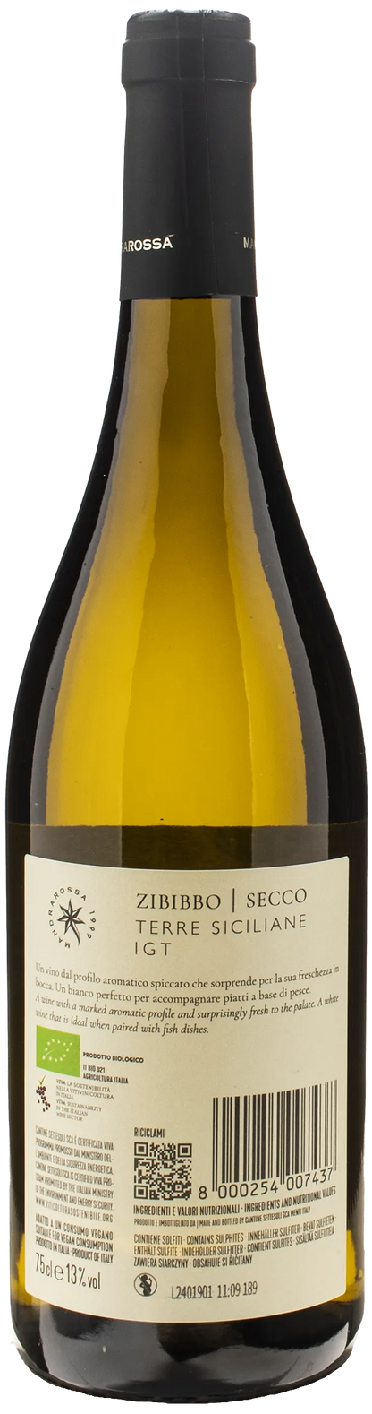 Mandrarossa Zibibbo Secco 2023