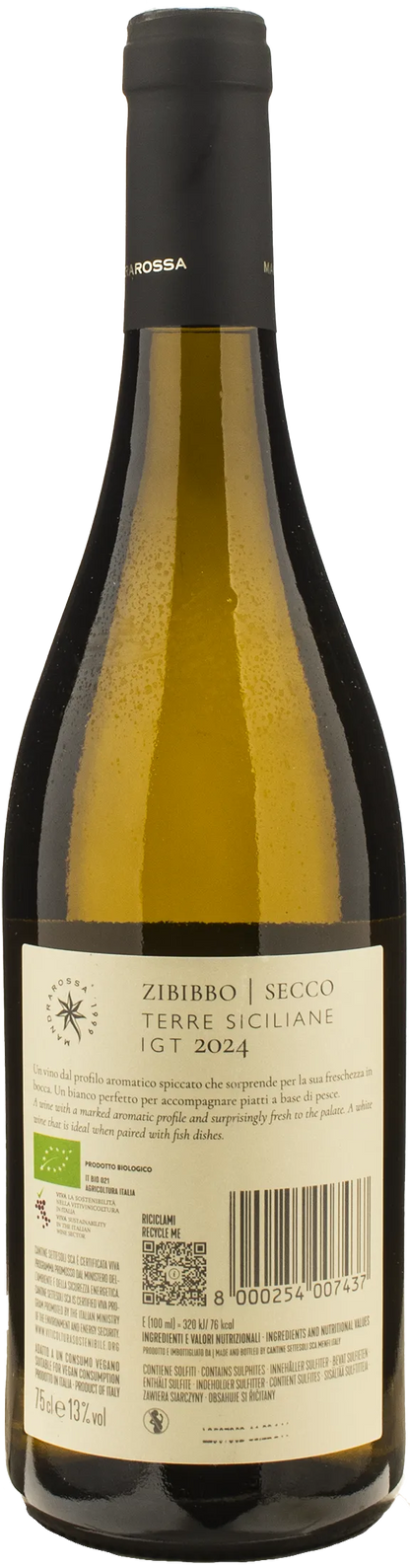 Mandrarossa Zibibbo Secco 2024