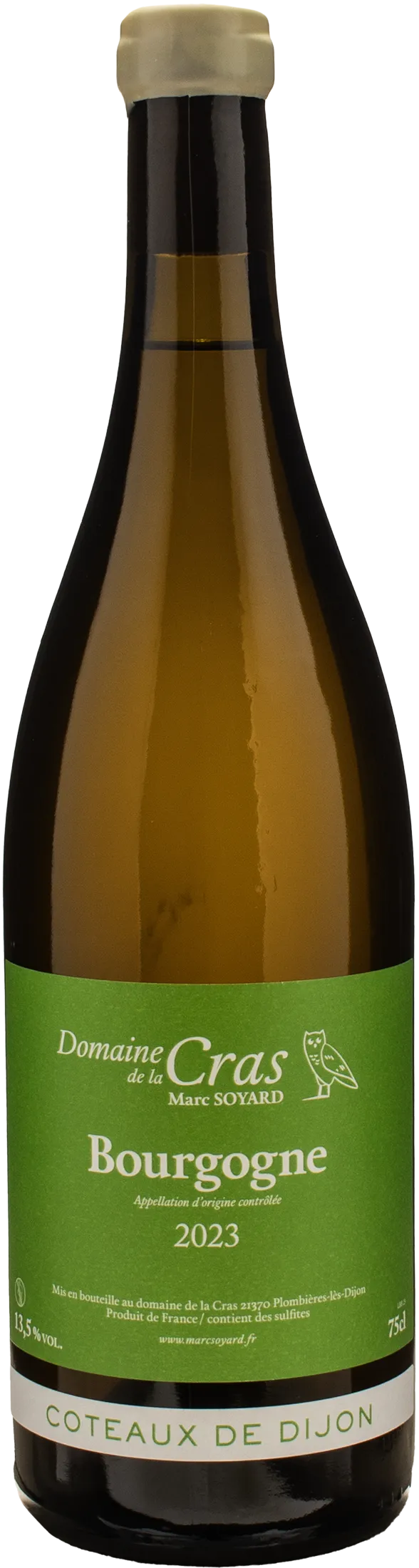 Domaine de La Cras Bourgogne Blanc Coteaux de Dijon 2023