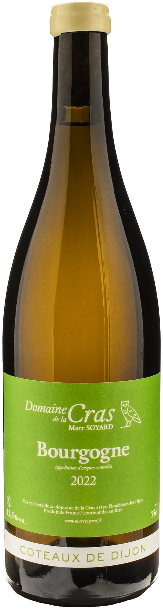 Domaine de La Cras Bourgogne Blanc Coteaux de Dijon 2022