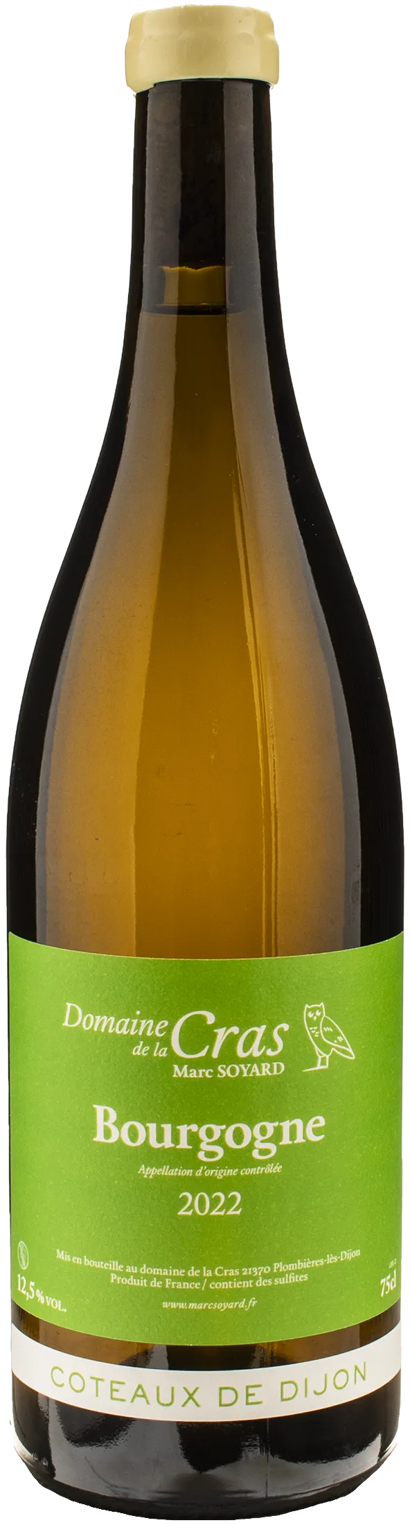 Domaine de La Cras Bourgogne Blanc Coteaux de Dijon 2022