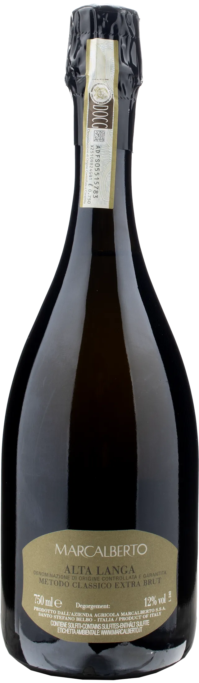 Marcalberto Alta Langa Metodo Classico Extra Brut 2020