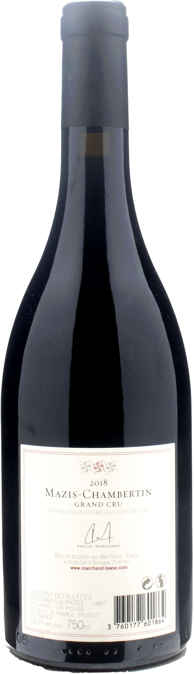 Marchand Tawse Chambertin Grand Cru 2018